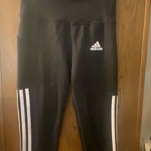 Adidas Ladies Black Leggings